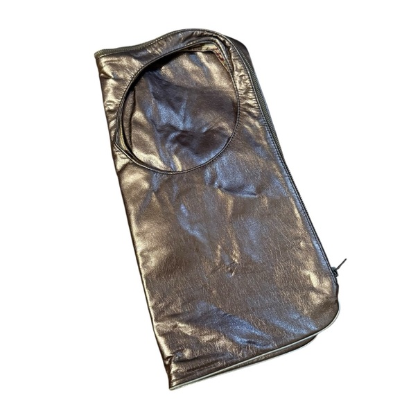 ARZA Design Bag Diamond Shoulder in Copper Leather - Picture 2 of 6